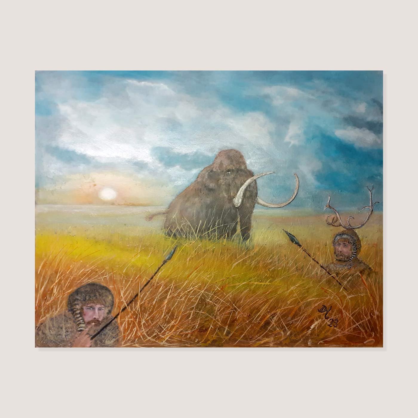Jagd auf Wollmammut