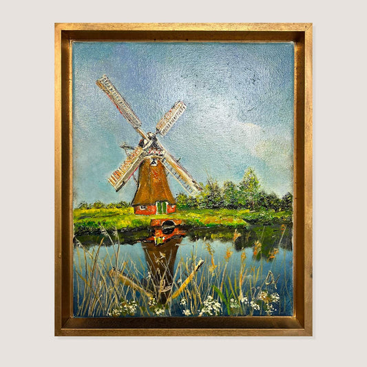 Windmühle am Weiher