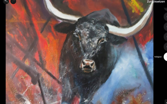 feuriger Stier